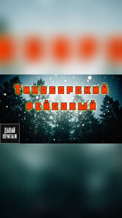 Новгородов Олег – Тихоборский рейсовый