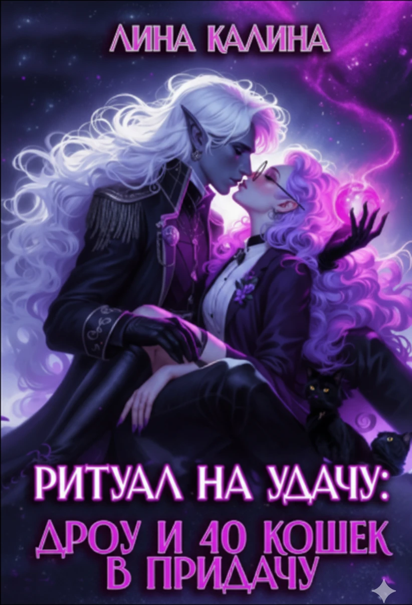 Ритуал на удачу: дроу и 40 кошек в придачу. Книга 2 - Лина Калина