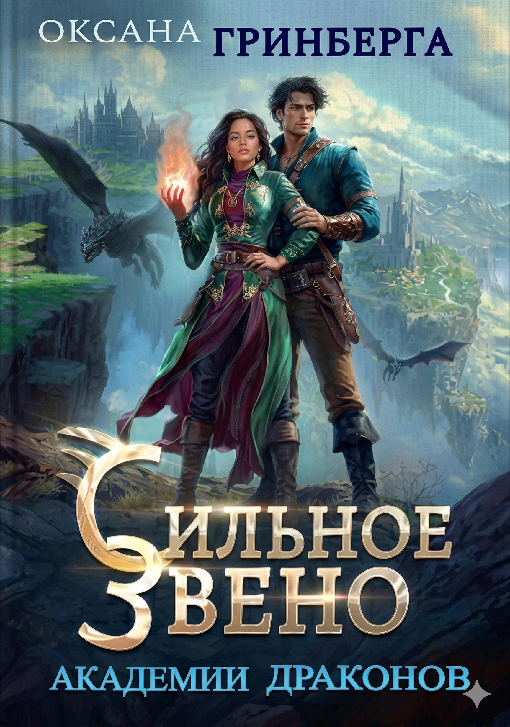 Сильное звено Академии Драконов - Оксана Гринберга