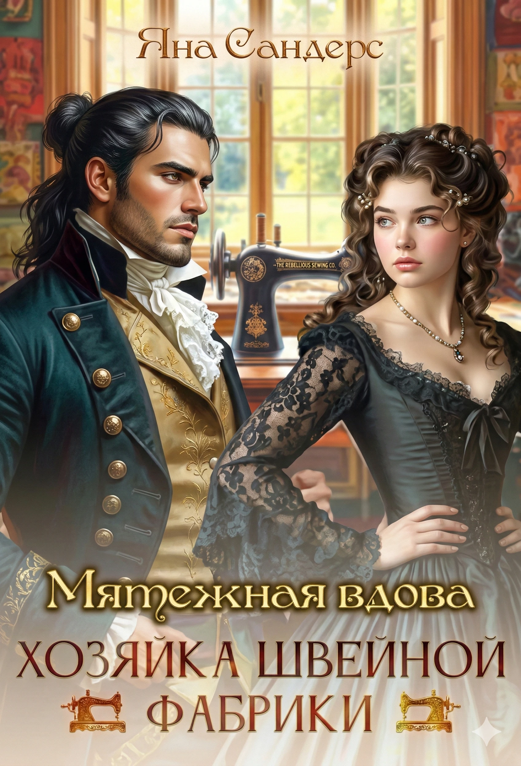 Мятежная вдова. Хозяйка швейной фабрики [Первая часть] - Яна Смолина