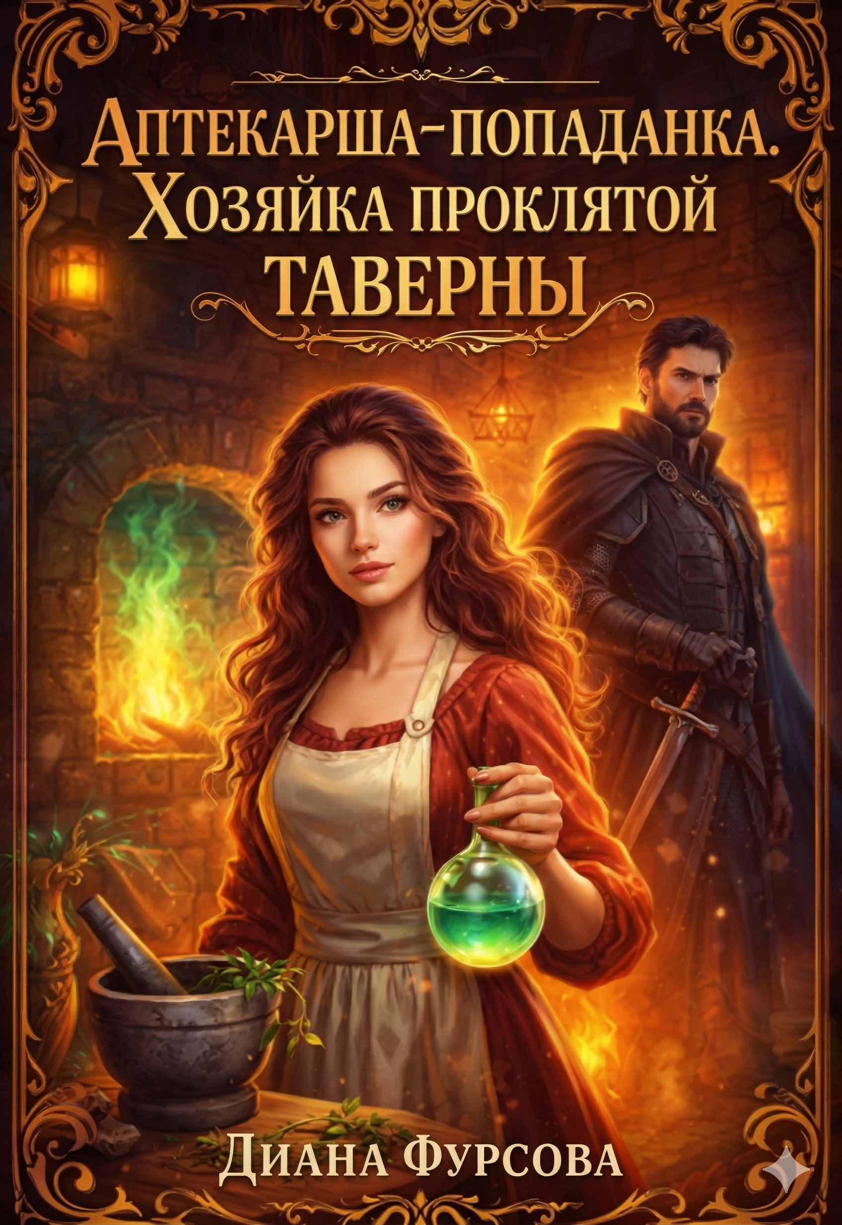 Аптекарша-попаданка. Хозяйка проклятой таверны - Диана Фурсова