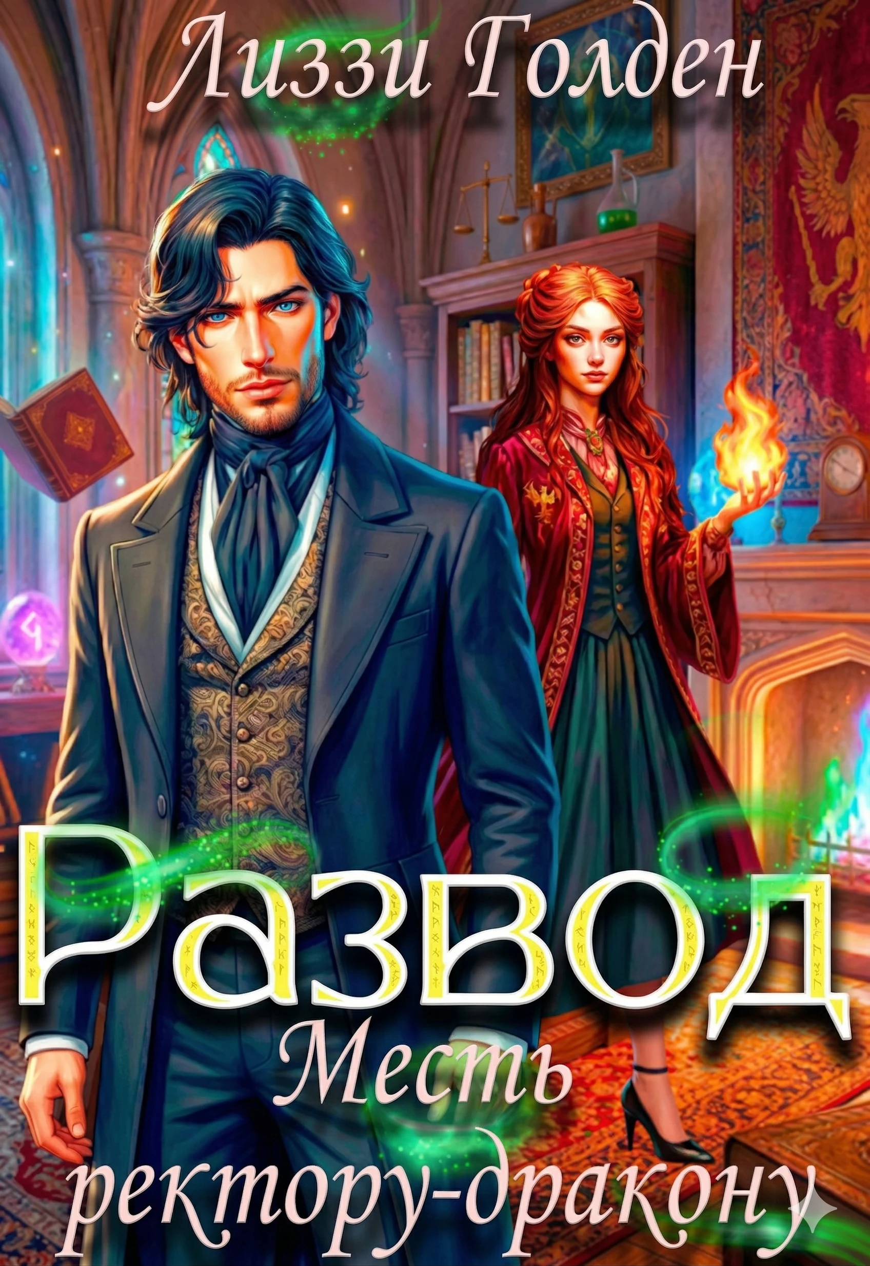 Развод. Месть ректору-дракону - Лиззи Голден