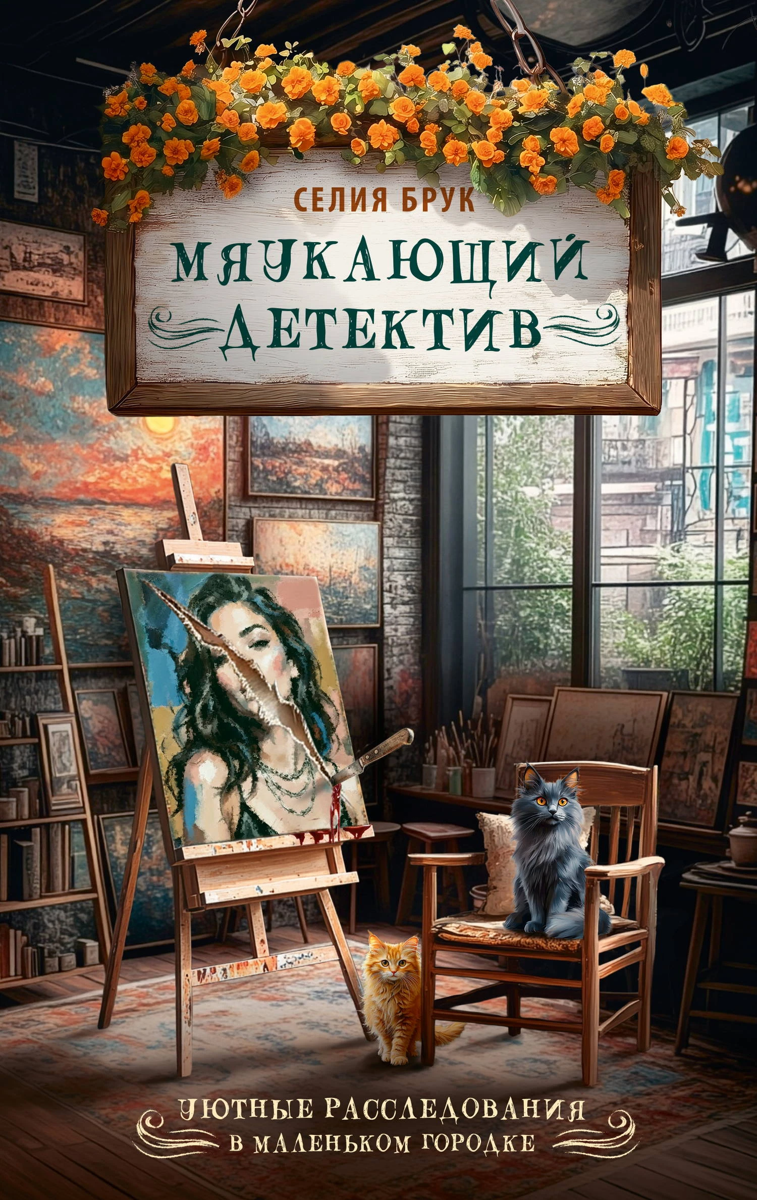 Мяукающий детектив - Селия Брук