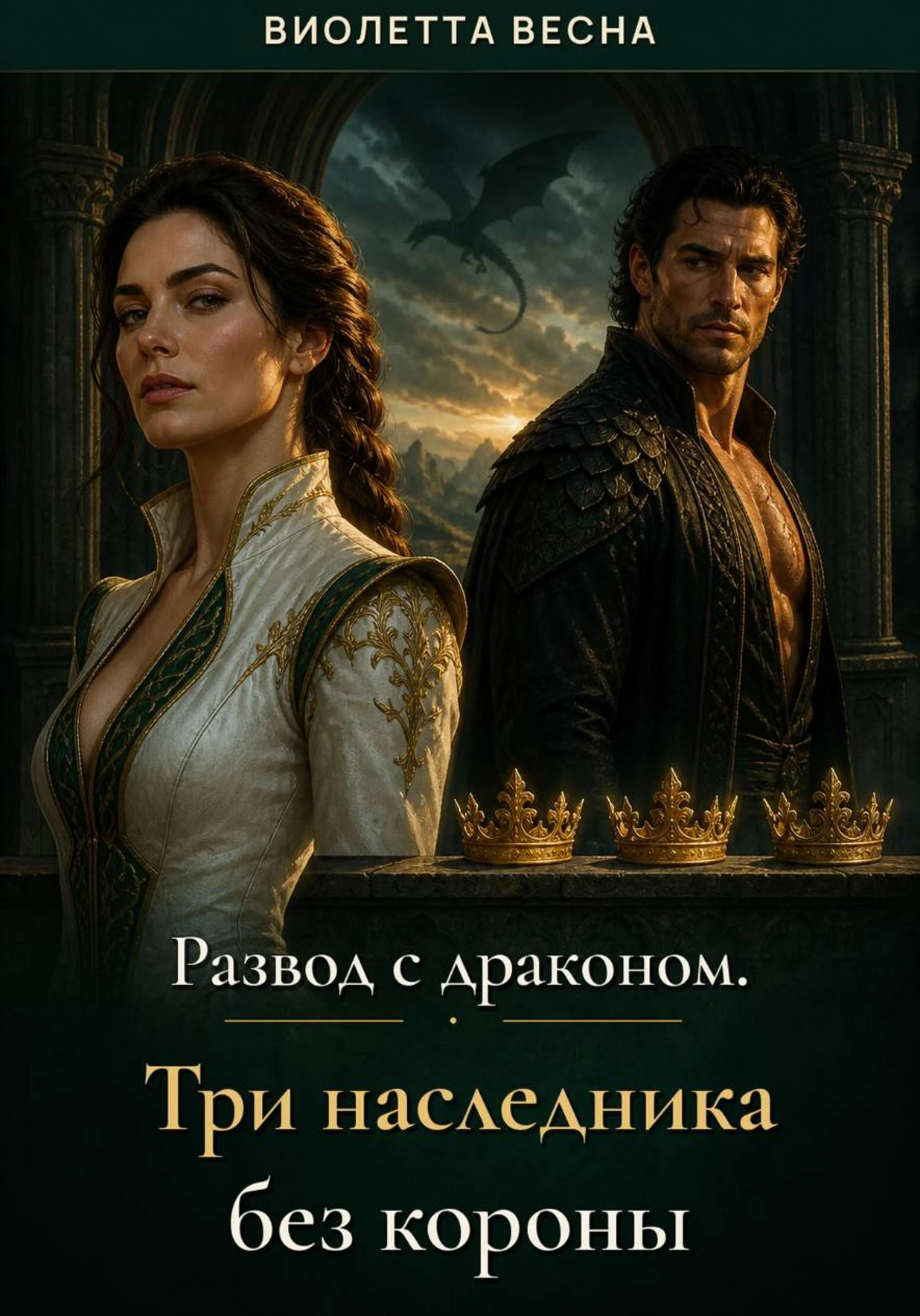Развод с драконом. Три наследника без короны - Виолетта Весна